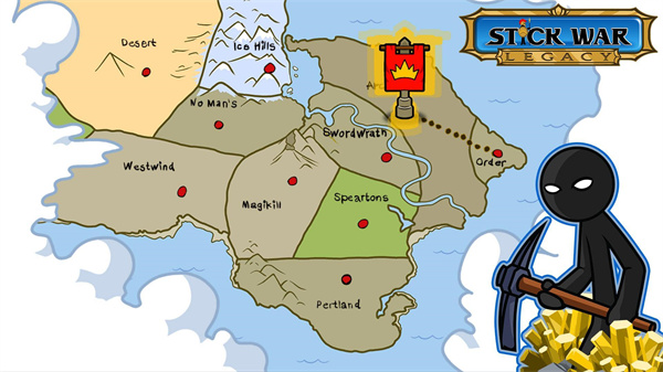 火柴人战争遗产无限钻石版99999截图