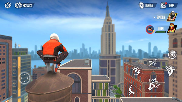 蜘蛛侠英雄3手游官方版截图