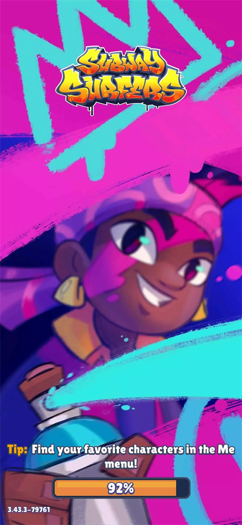 地铁跑酷186个角色全解锁版截图