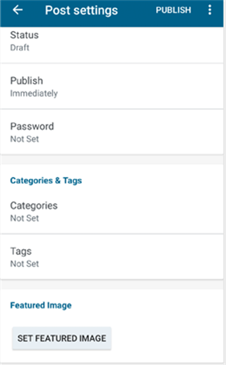 wordpress手机客户端