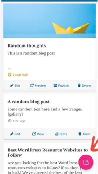 wordpress手机客户端